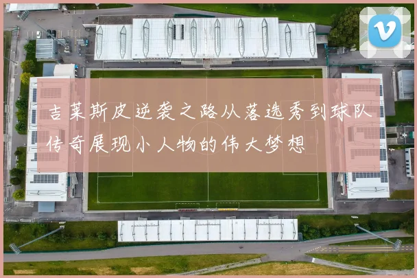 吉莱斯皮逆袭之路从落选秀到球队传奇展现小人物的伟大梦想
